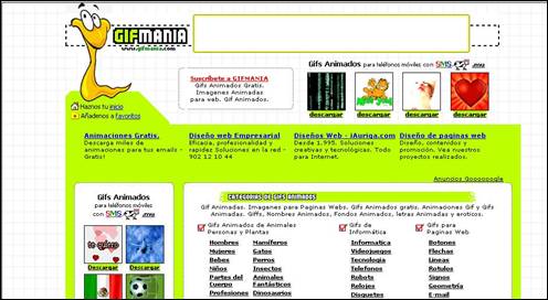Imatge p&agrave;gina web d'imatges